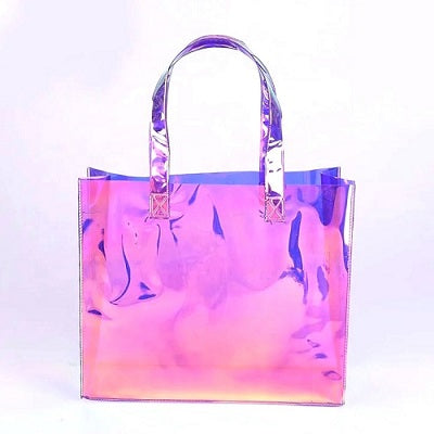 Holographic tote bags