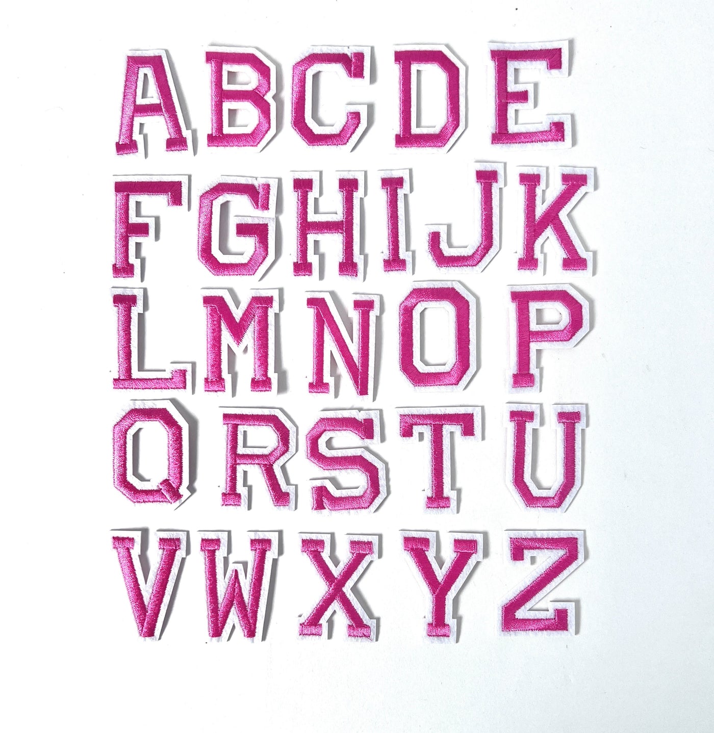 Letter Decal Pink